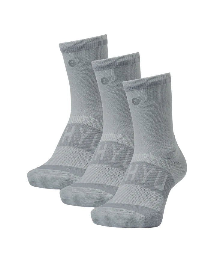 SHYU Training Socks Half Crew - 3 Pack