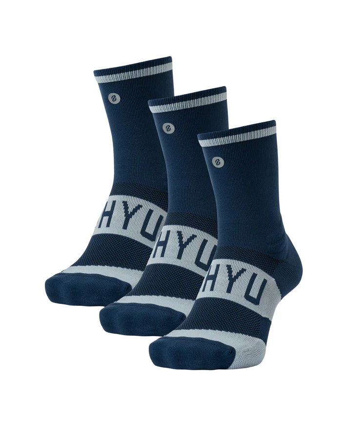 SHYU Training Socks Half Crew - 3 Pack