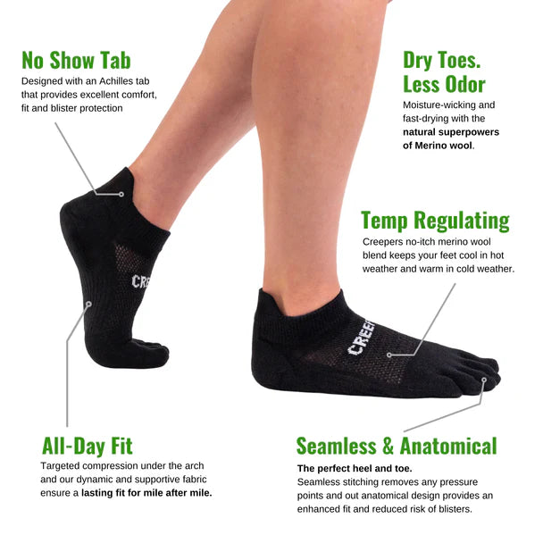 Creepers Low Ankle Socks