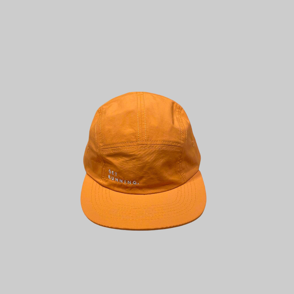 GetRunning Embroidered Flat Cap
