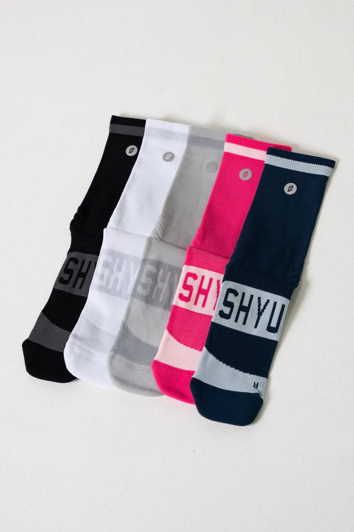 SHYU Training Socks Half Crew - 3 Pack