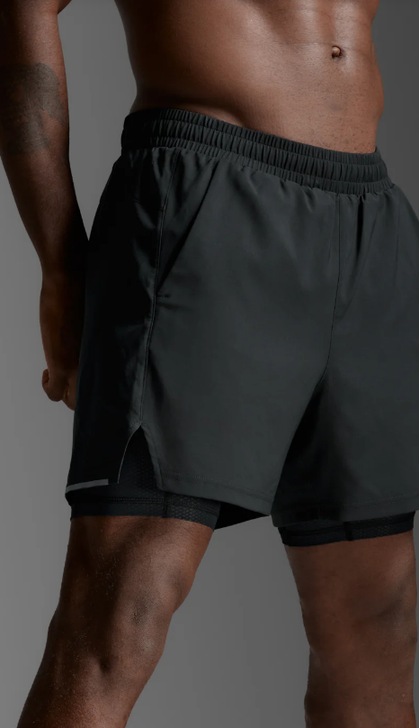2XU Aero Mesh 2-in-1 5 Inch Shorts