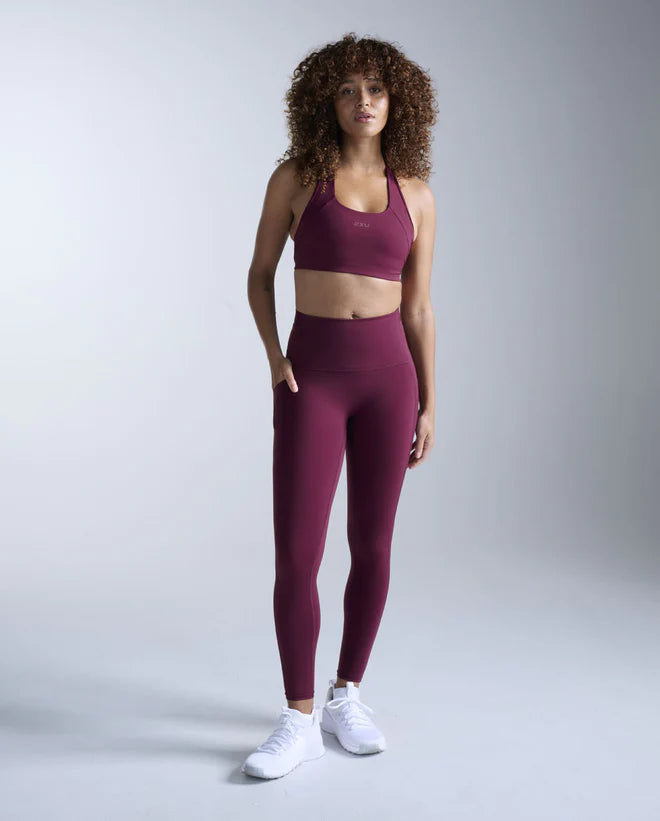 2XU Form Stash Hi-Rise Compression Tights with Pockets