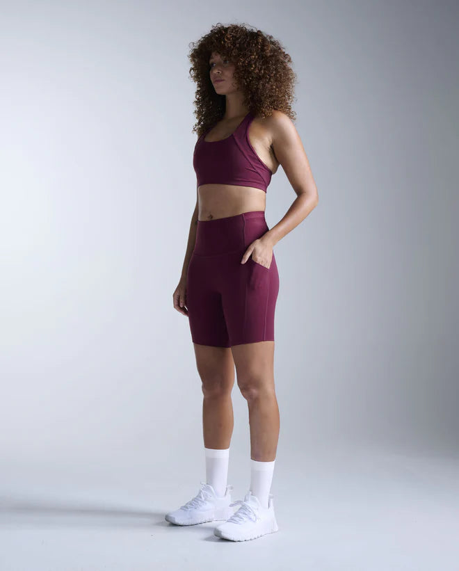 2XU Form Stash Hi-Rise 6" Compression Short with Pockets