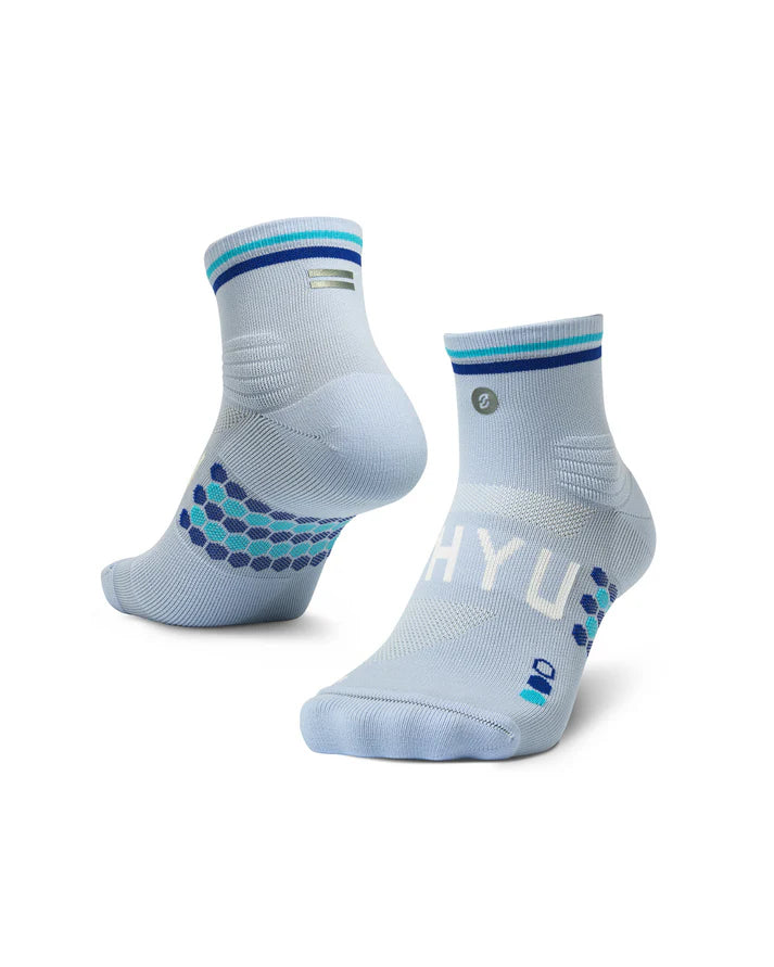 SHYU Racing Socks - Half Crew (White)