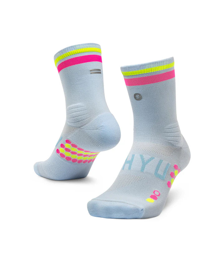 SHYU Racing Socks - Half Crew (White)