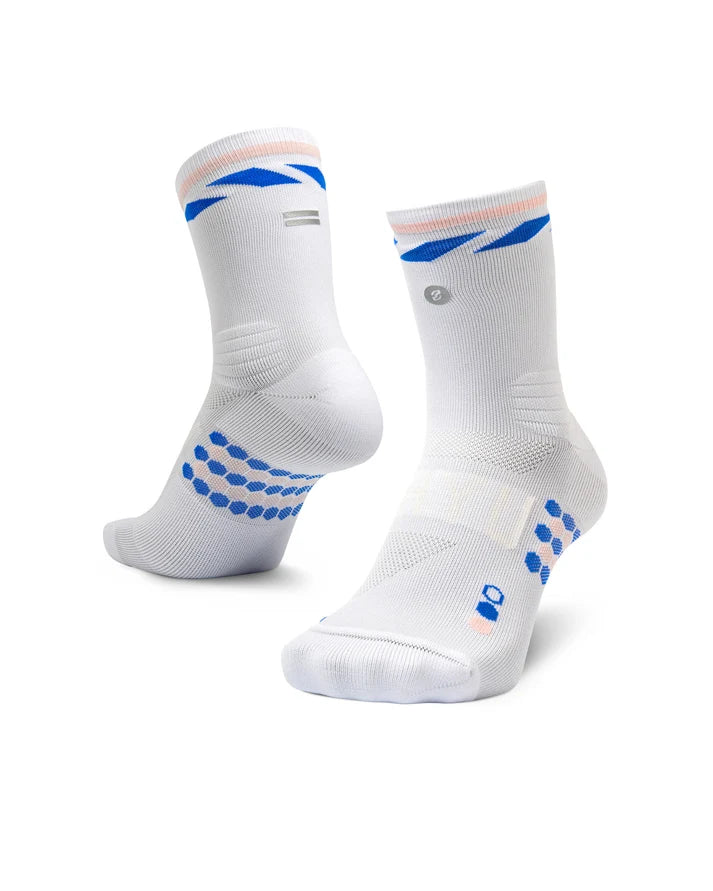 SHYU Racing Socks - Half Crew (White)