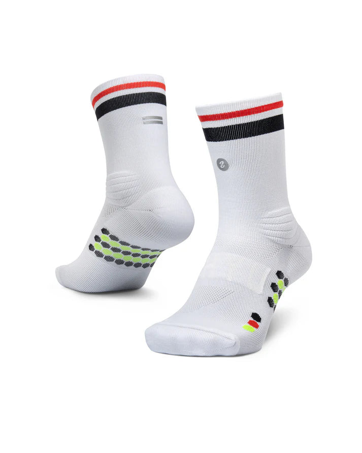 SHYU Racing Socks - Half Crew (White)
