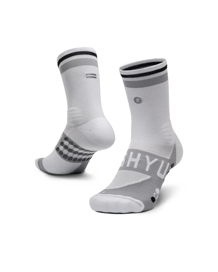 SHYU Racing Socks - Half Crew (White)