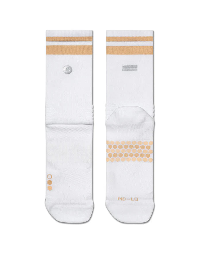 SHYU Racing Socks - Half Crew (White)