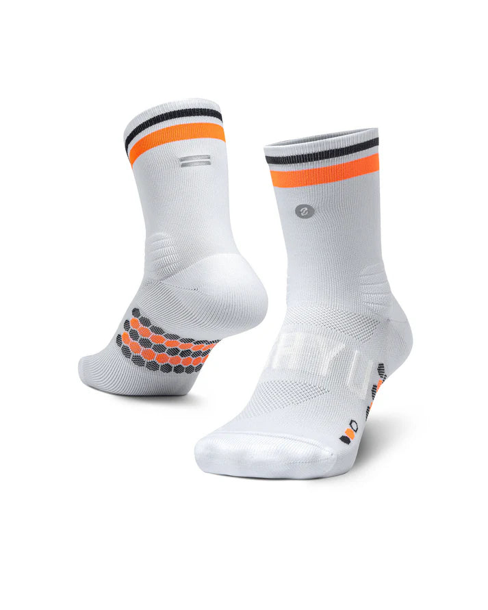 SHYU Racing Socks - Half Crew (White)