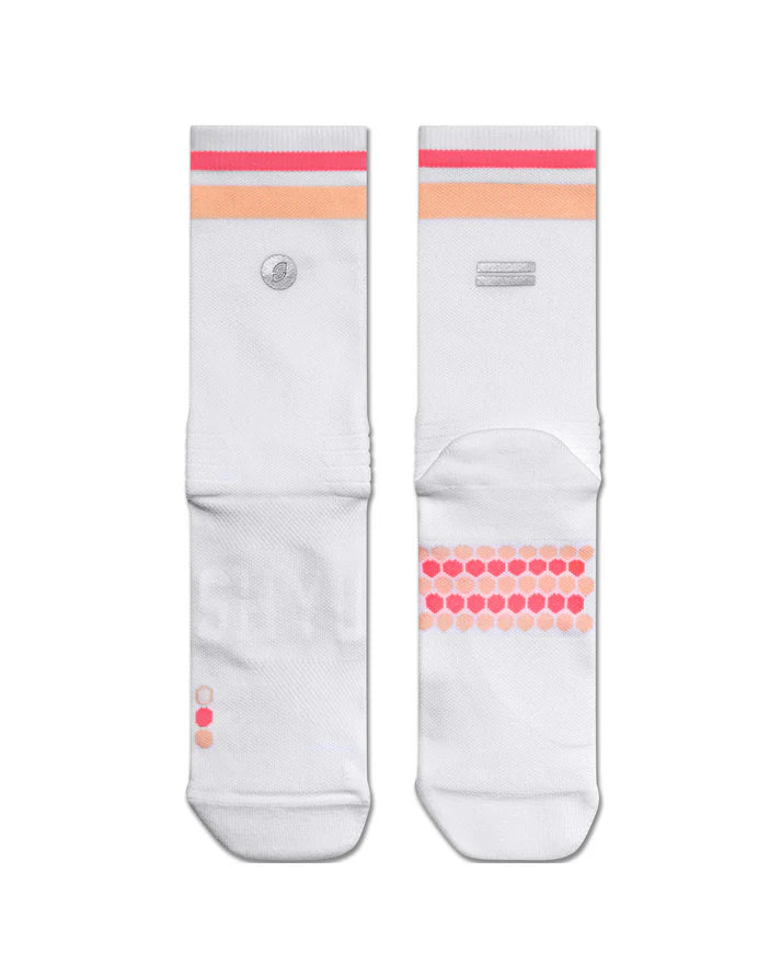 SHYU Racing Socks - Half Crew (White)