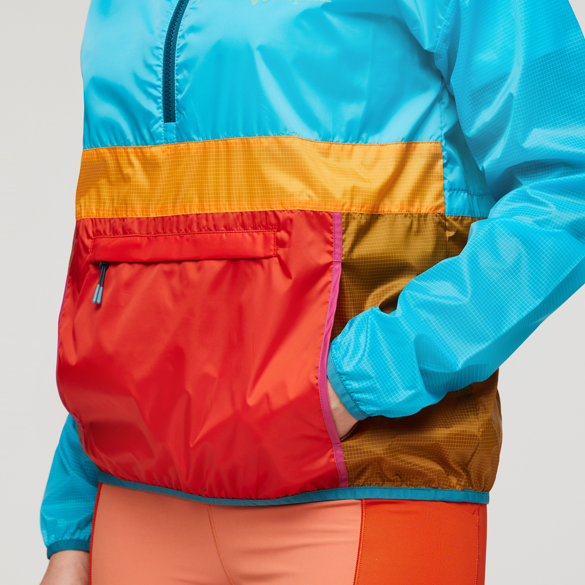 Teca Windbreaker Half-zip - Women's