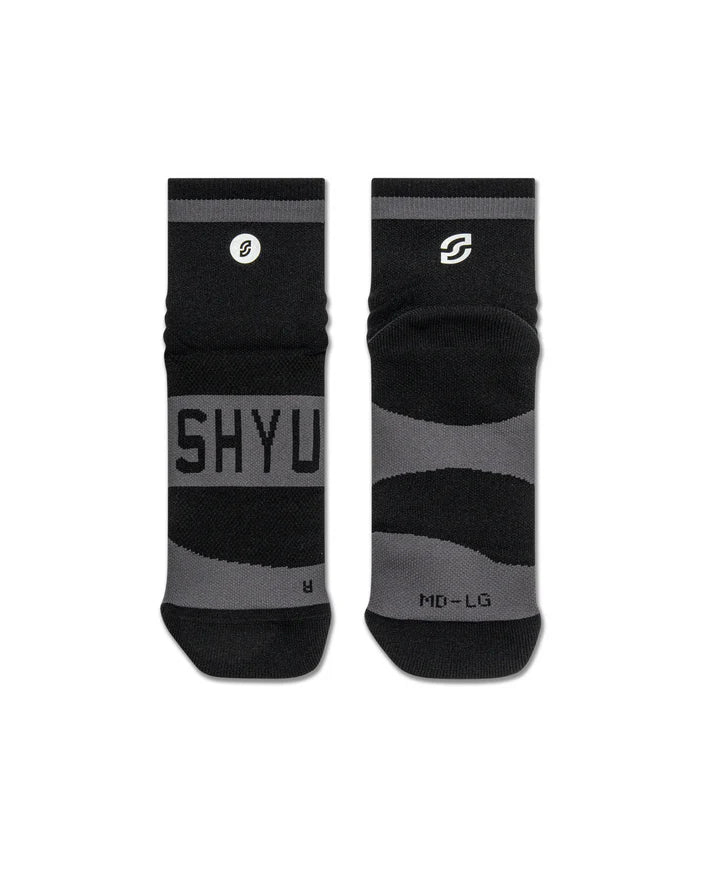 SHYU Training Socks Quarter Crew - 3 Pack