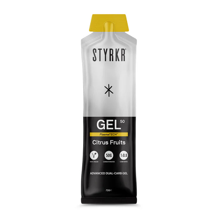 Styrkr GEL50 Dual-Carb Energy Gel