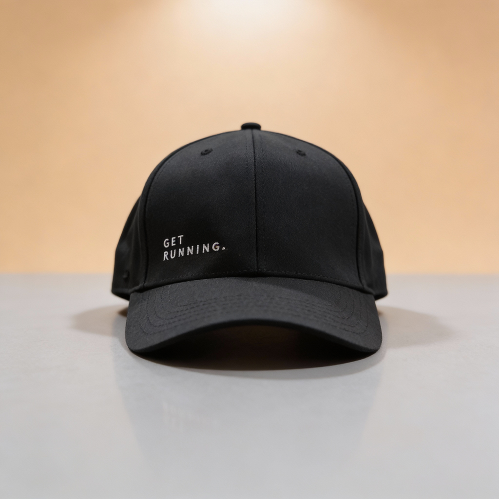 GetRunning Classic Cap Embroidered - Running Cap NZ | The Running Store