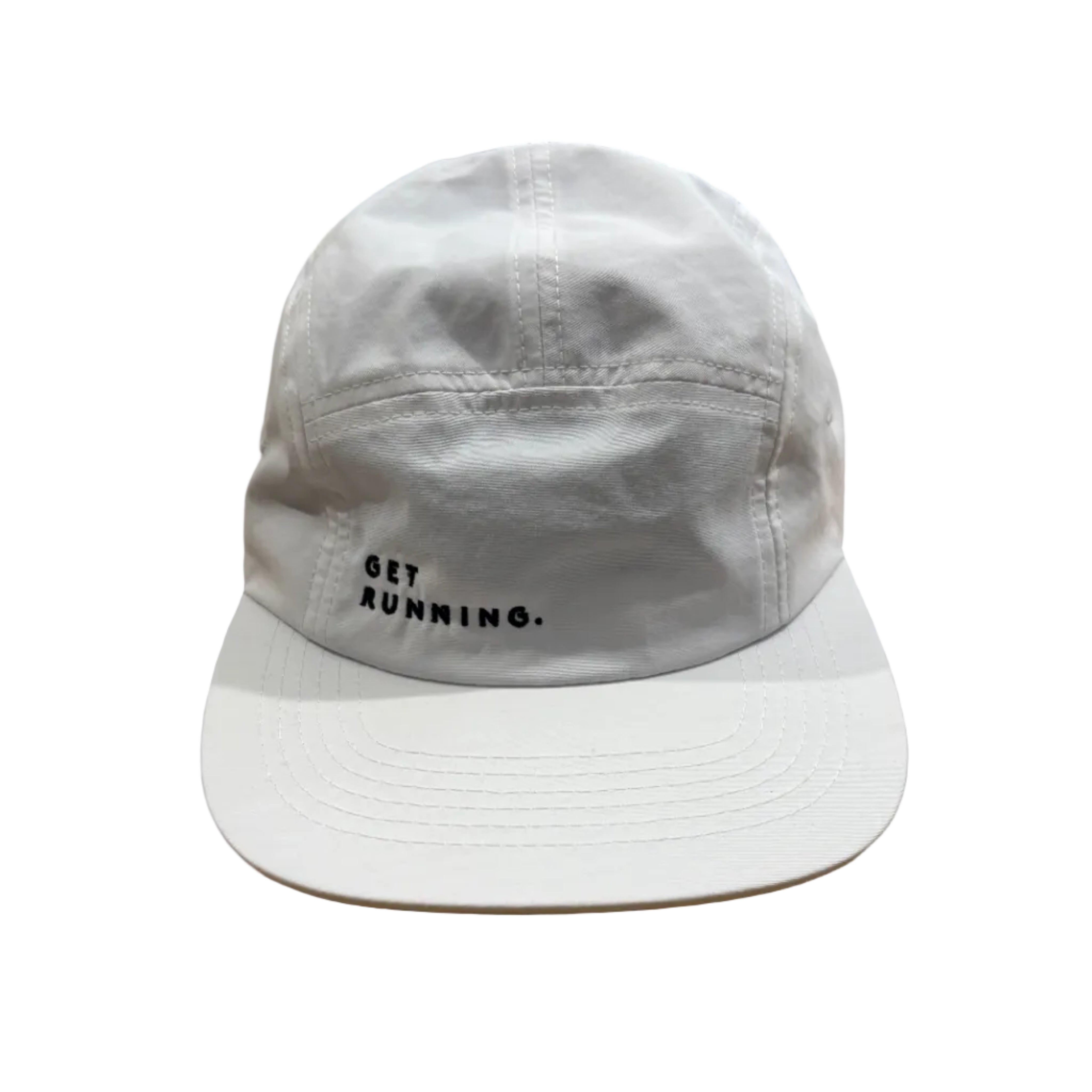 GetRunning Embroidered Flat Cap
