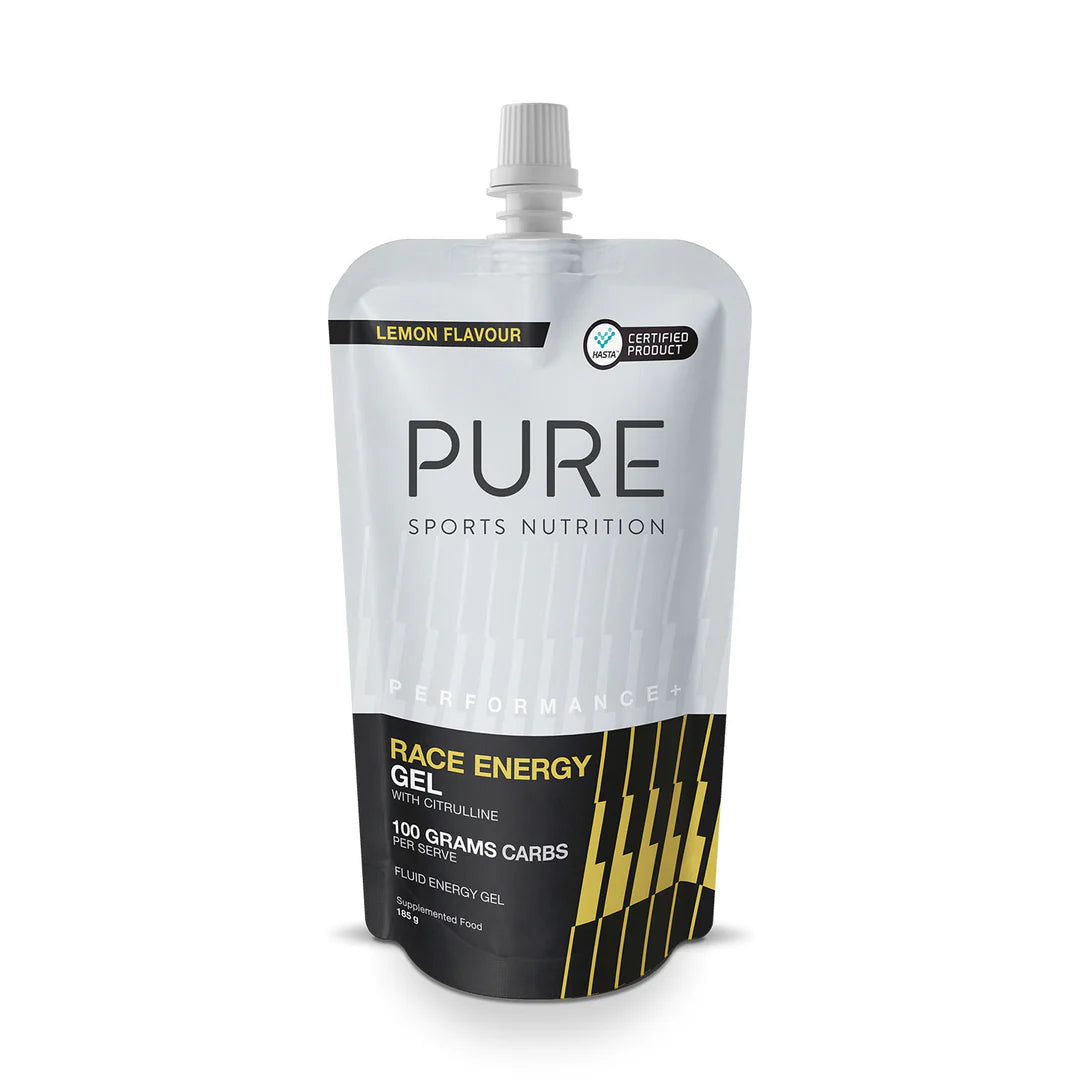 PURE Performance + Race Energy Gel 100 g Carb Pouch