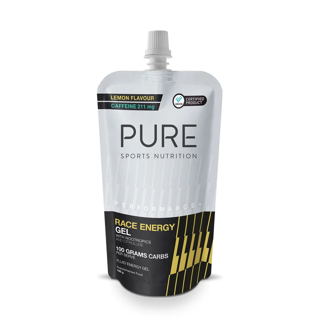 PURE Performance + Race Energy Gel 100 g Carb Pouch