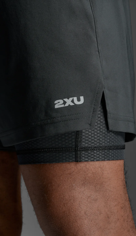 2XU Aero Mesh 2-in-1 5 Inch Shorts