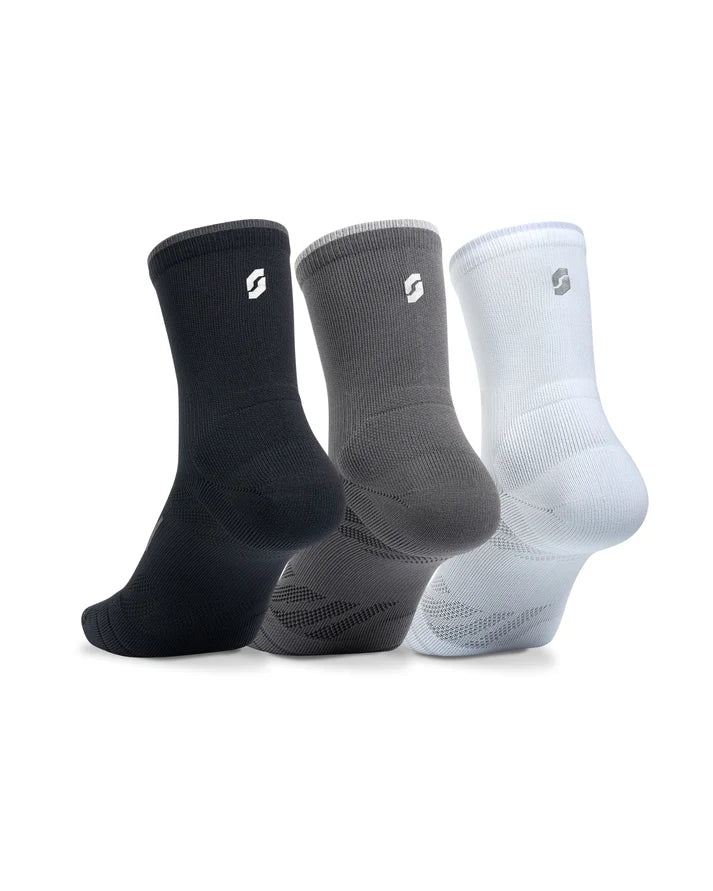 SHYU Training Socks Crew - 3 Pack