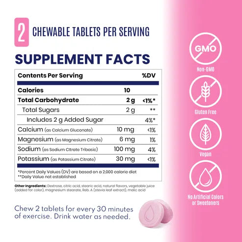 Salt Stick Electrolyte Fastchews