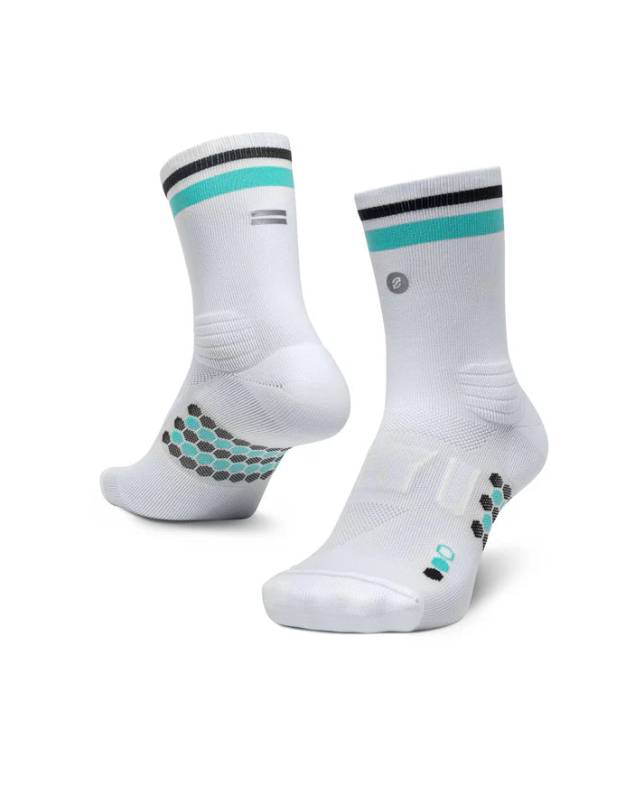SHYU Racing Socks - Half Crew (White)